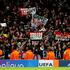 Nocerino navijači zastave Arsenal AC Milan Liga prvakov osmina finala povratna t