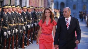 Državna proslava na Kongresnem trgu.