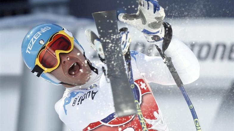 Innerhofer smuk Wengen alpsko smučanje svetovni pokal smučla lovljenje ulovil