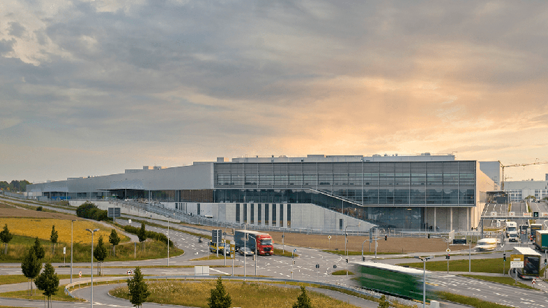 Mercedes Benz tovarna Sindelfingen