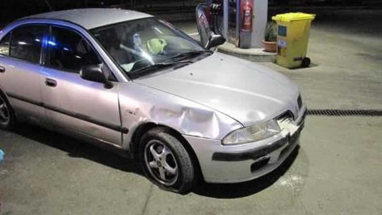 Povozili človeka, Novo mesto