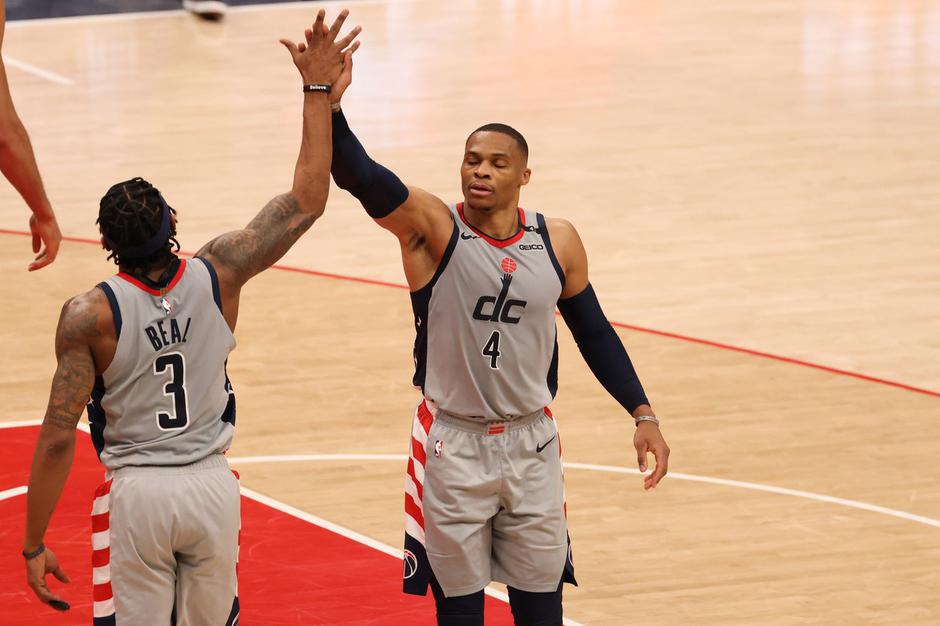 Bradley Beal in Russell Westbrook | Avtor: Profimedia