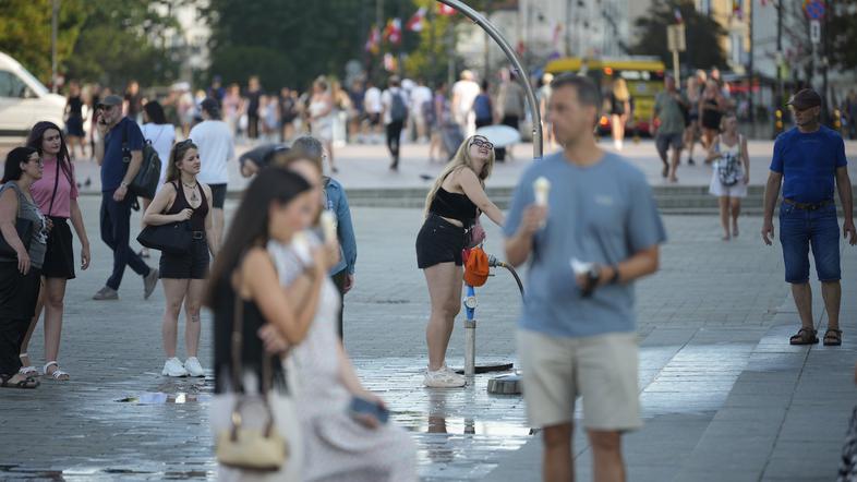 vročinski val vročina sonce