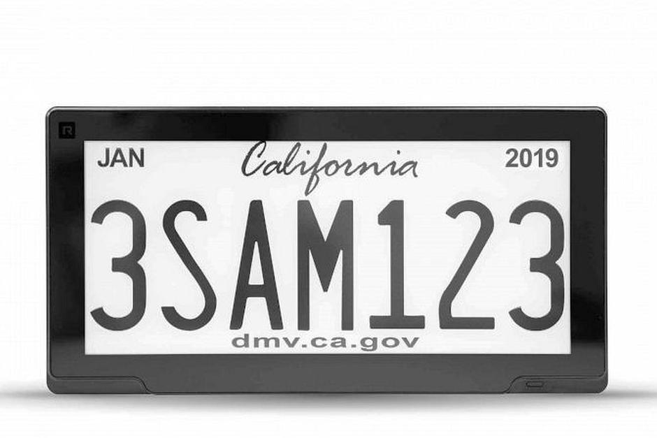 digitalna registska tablica, digitalne registrske tablice | Avtor: Reviver