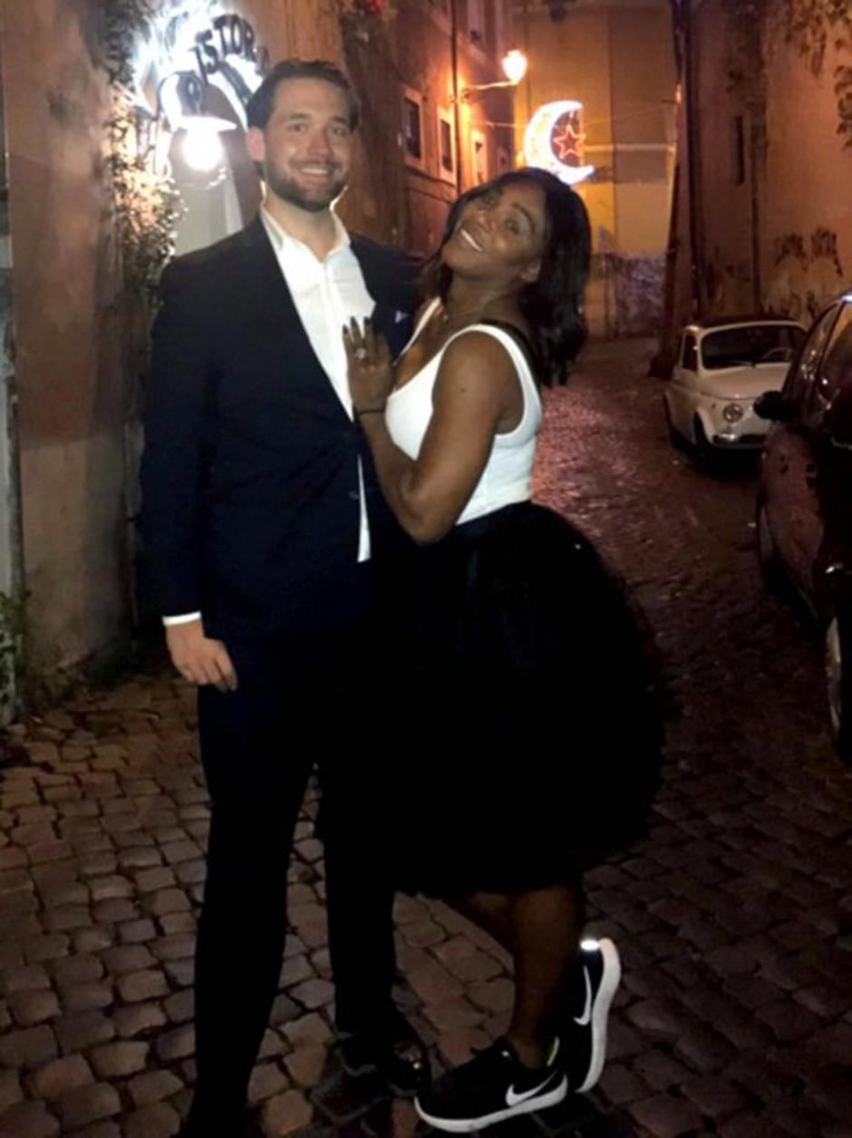 Serena Williams in Alexi Ohanian | Avtor: Profimedias