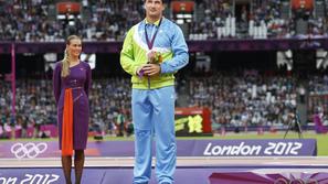 primož kozmus podelitev kolajn met kladiva london 2012