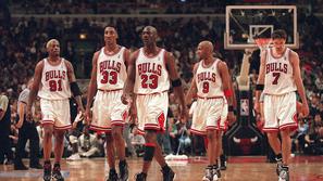 chicago bulls 1995/1996 jordan pippen rodman kukoč harper