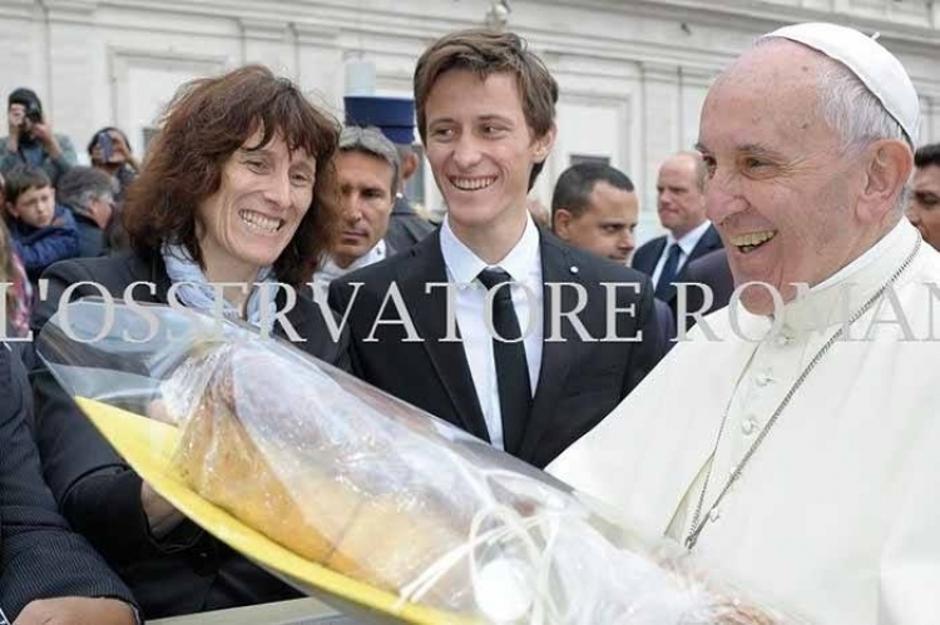 Peter Prevc pri papežu | Avtor: Žurnal24 main