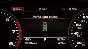 Audijev sistem za prepoznavanje semaforjev