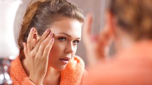 najstnica, ogledalo, adolescent, dekle