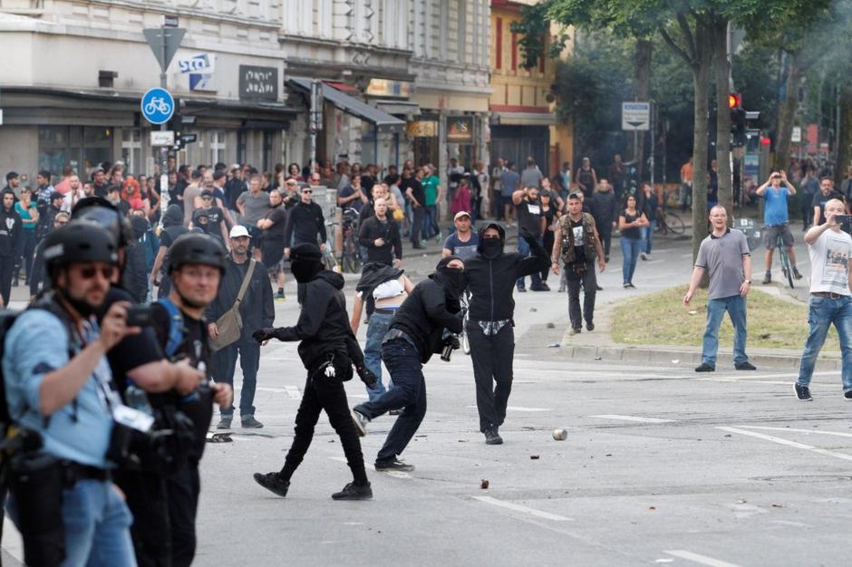 Protesti v Hamburgu | Avtor: Profimedia