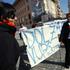 protest, shod, Ljubljana, psi