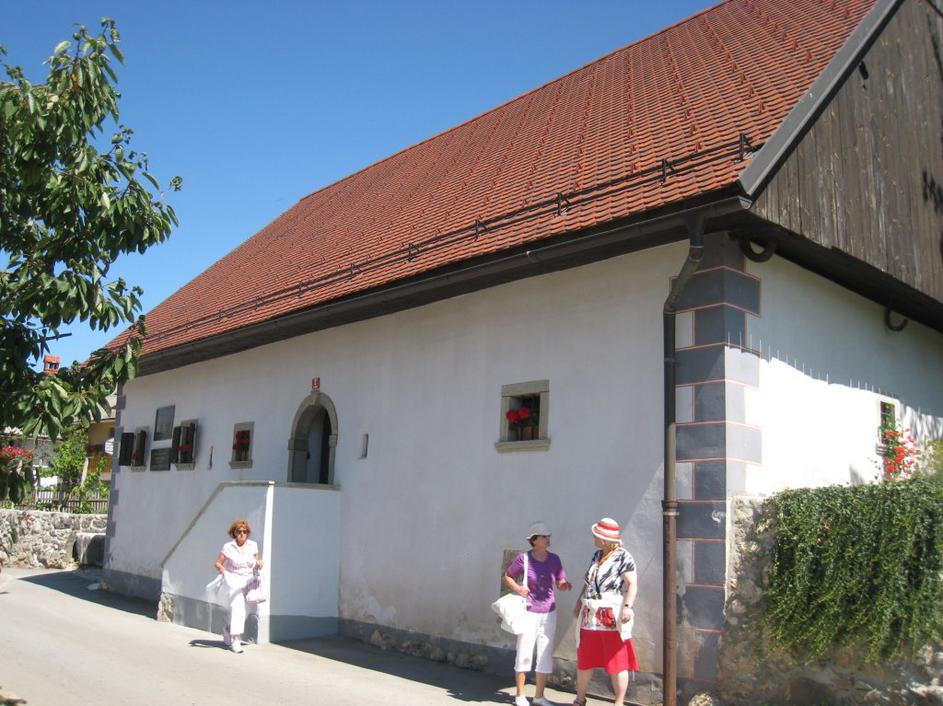 Prešernova hiša v Vrbi.