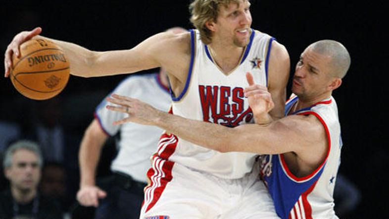 V nedeljo še nasprotnika, čez nekaj dni morda soigralca – Dirk Nowitzki in Jason