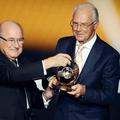Sepp Blatter in Franz Beckenbauer