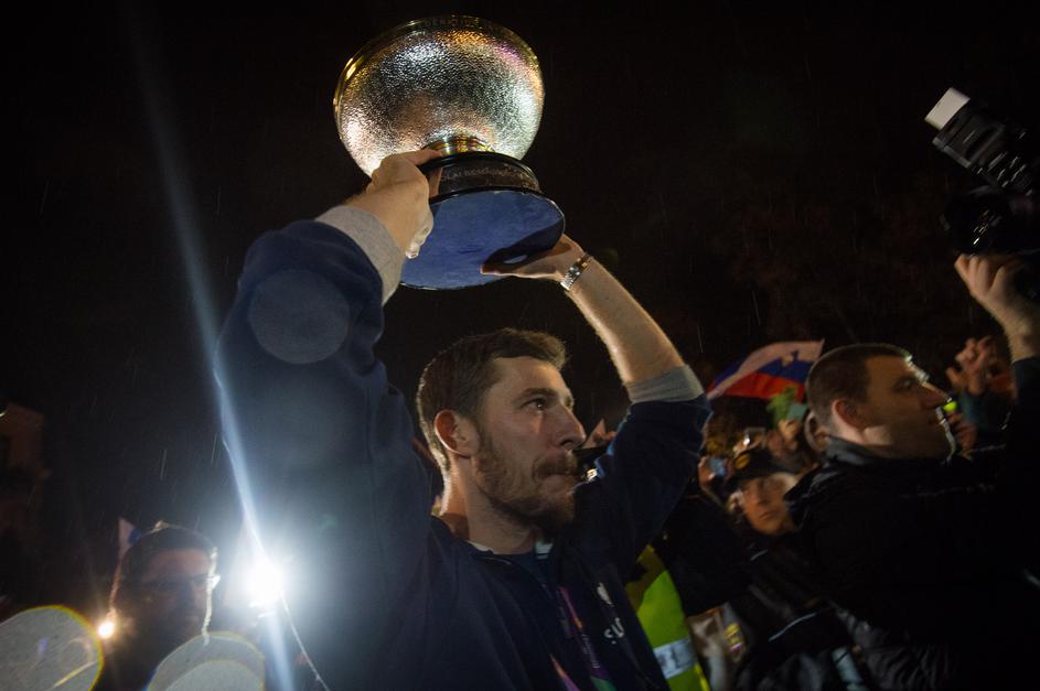 sprejem zlatih košarkarjev