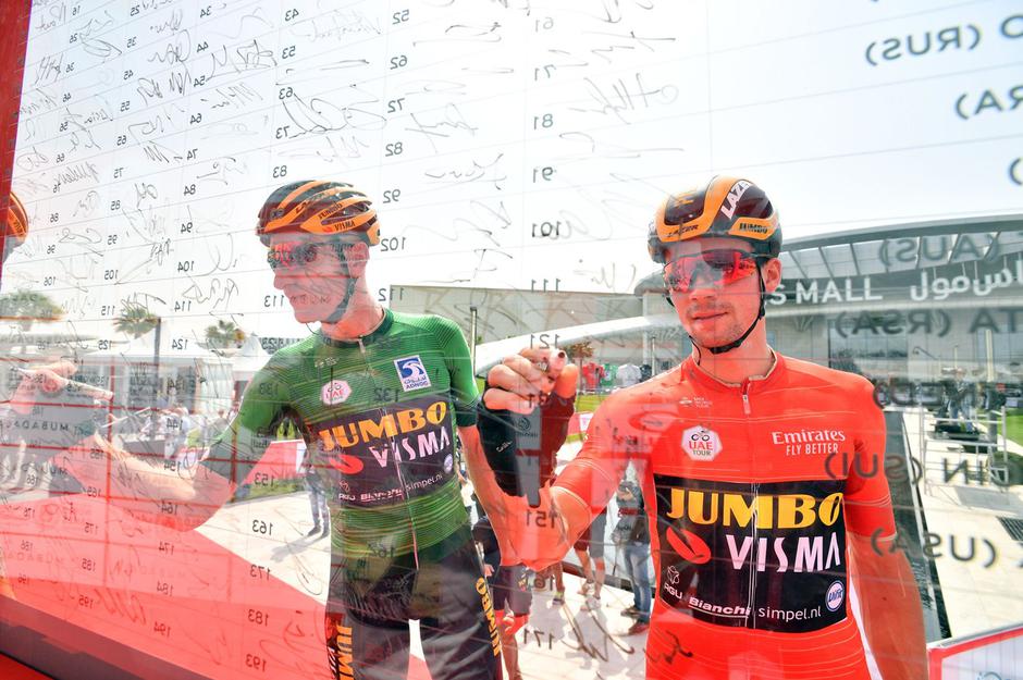 Jos van Emden in Primož Roglič | Avtor: Profimedia