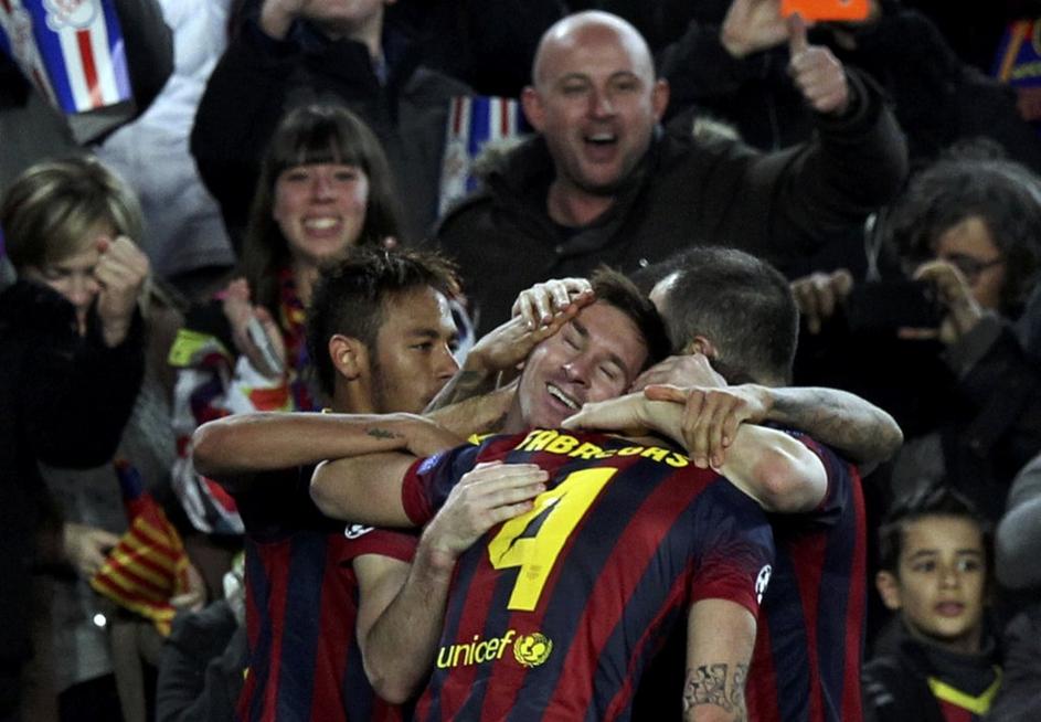 Barcelona - Manchester City Messi Neymar