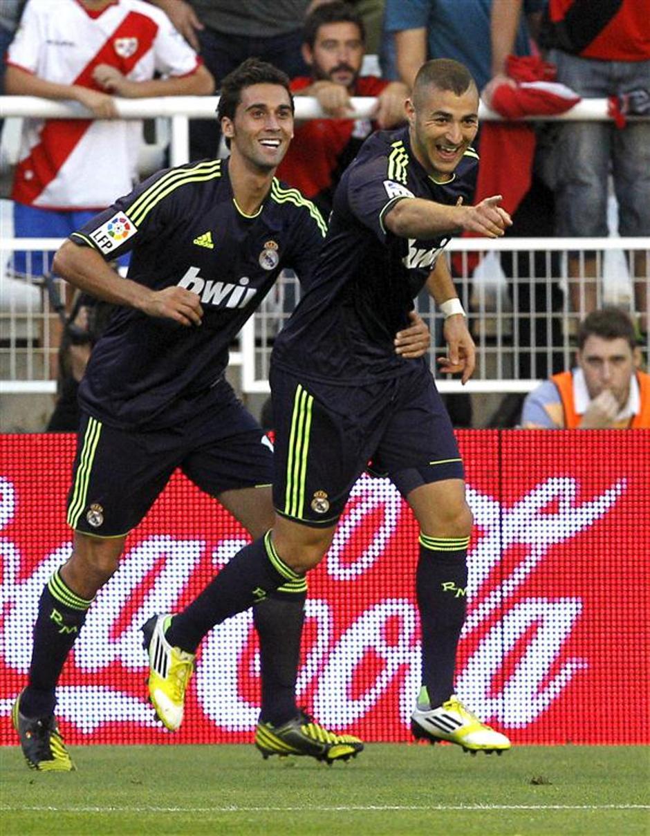 Arbeloa Benzema Rayo Vallecano Real Madrid Liga BBVA Španija španska liga | Avtor: EPA
