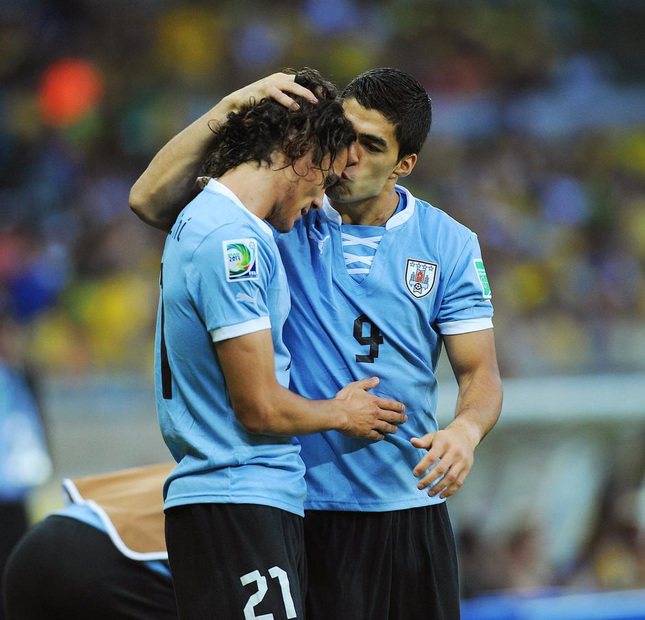 Suarez in Cavani | Avtor: Epa