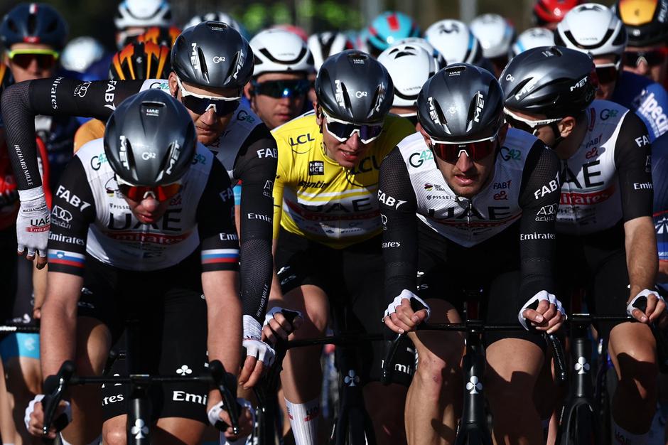 Tadej Pogačar in Domen Novak | Avtor: Profimedia