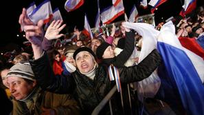 Krim referendum veselje zmaga Ukrajina