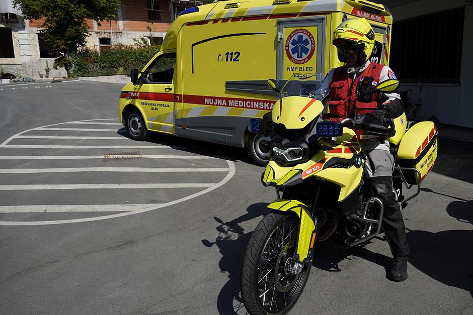 BMW reševalni motocikel ZD Bled | Avtor: Matija_Janežič