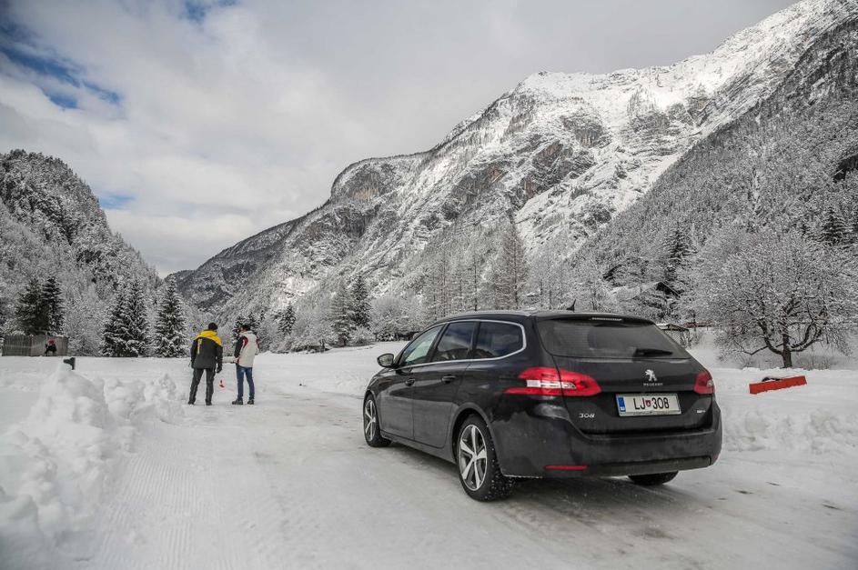 Trening vožnje po snegu