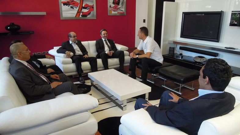 Kuvajtčani na obisku pri Popoviču