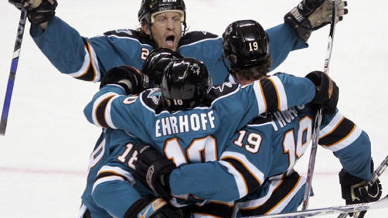 Rönick, Carle, Ehrhoff in Thornton se veselijo uvrstitve San Joseja v konferenčn