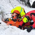 Reševanje gorskega reševalca na Norveškem