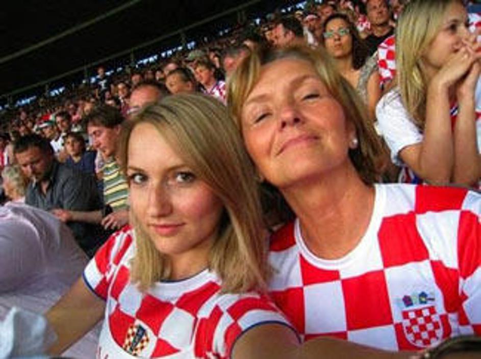 Ivana Hodak in njena mati Ljerka Mintas - Hodak.