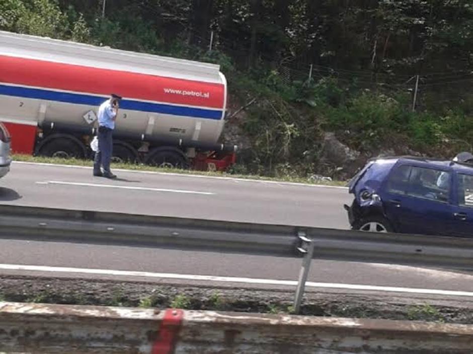 Nesreča na primorski avtocesti | Avtor: Dolenjskanews.com