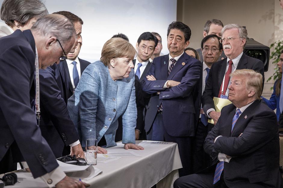 Donald Trump na vrhu skupine G7 | Avtor: Epa