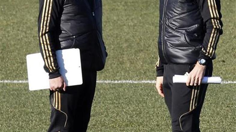 Mourinho Karanka Real Madrid trening Valdebebas