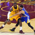 LeBron James in Stephen Curry