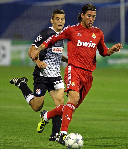 DInamo Zagreb proti Real Madridu v Ligi prvakov (Maksimir)