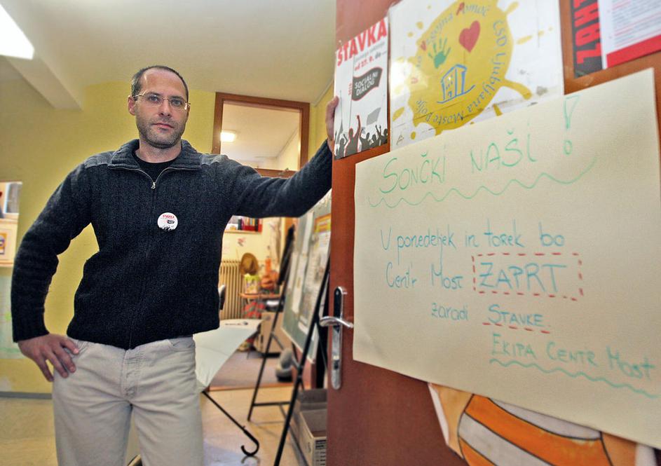 Stavka v Centru za socialno delo v Ljubljani.