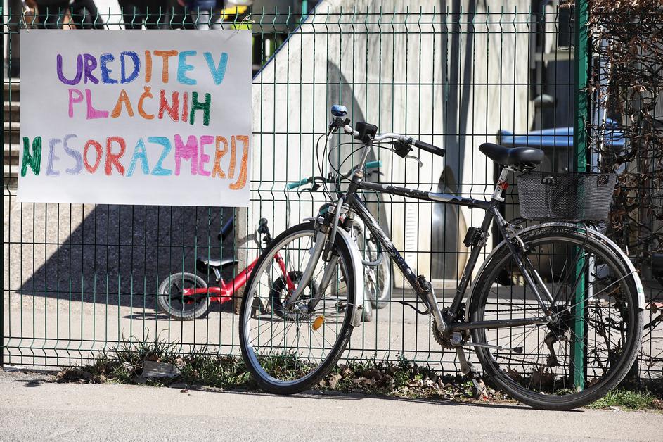 Stavka zaposlenih v vzgoji in izobraževanju