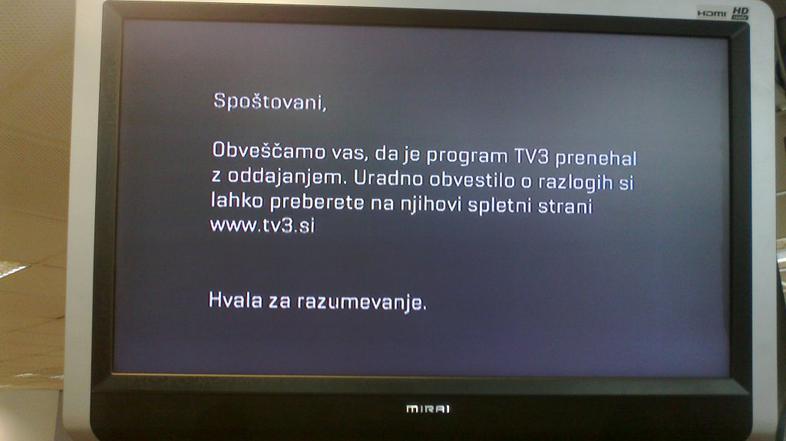 TV3 ne oddaja