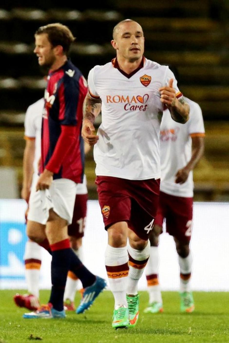 Bologna AS Roma Serie A Italija liga prvenstvo Nainggolan | Avtor: EPA