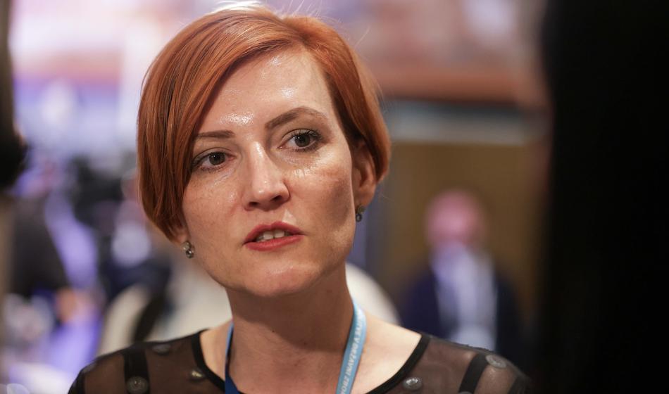 To je bila reakcija Aste Vrečko, ko je v restavraciji opazila Dušana Smodeja
