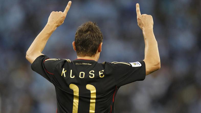 Miroslav Klose gol zadetek veselje proslava