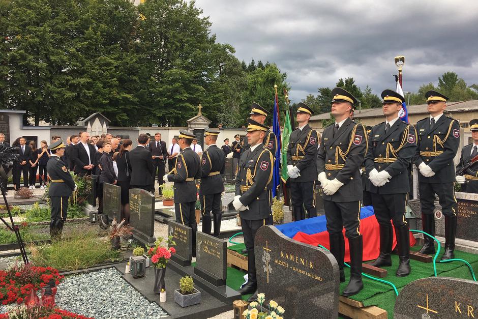 Pogreb Ivaan Oman | Avtor: Anže Petkovšek