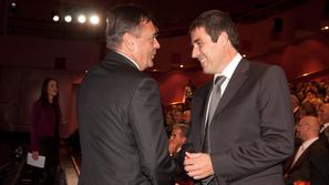 Andrej Baričič in Zoran Janković 