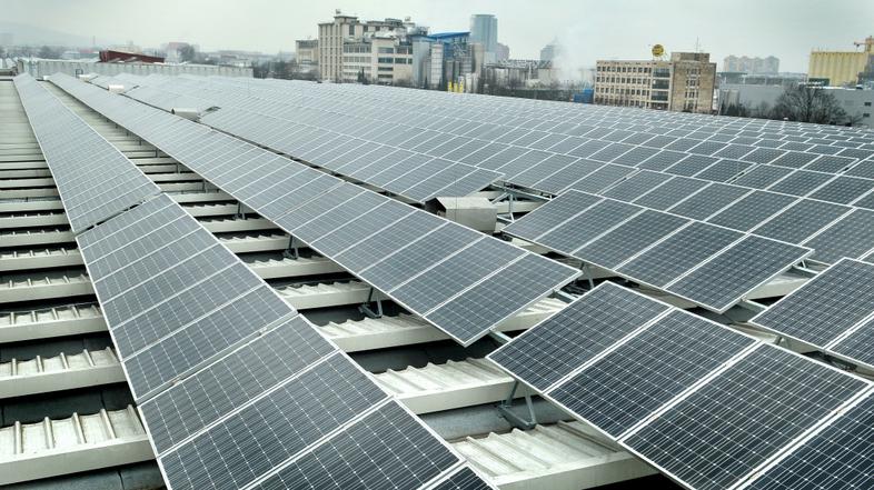 ljubljana 16.03.11, otvoritev soncne elektrarne BTC, soncna elektrarna, BTC, ele