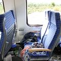 O grozljivosti "vlaka smrti" pričajo fotografije notranjosti vlaka, več si jih o
