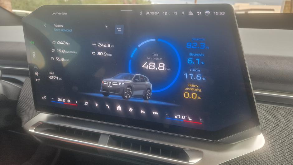 BMW iX3 50 xDrive | Avtor: Gregor Prebil