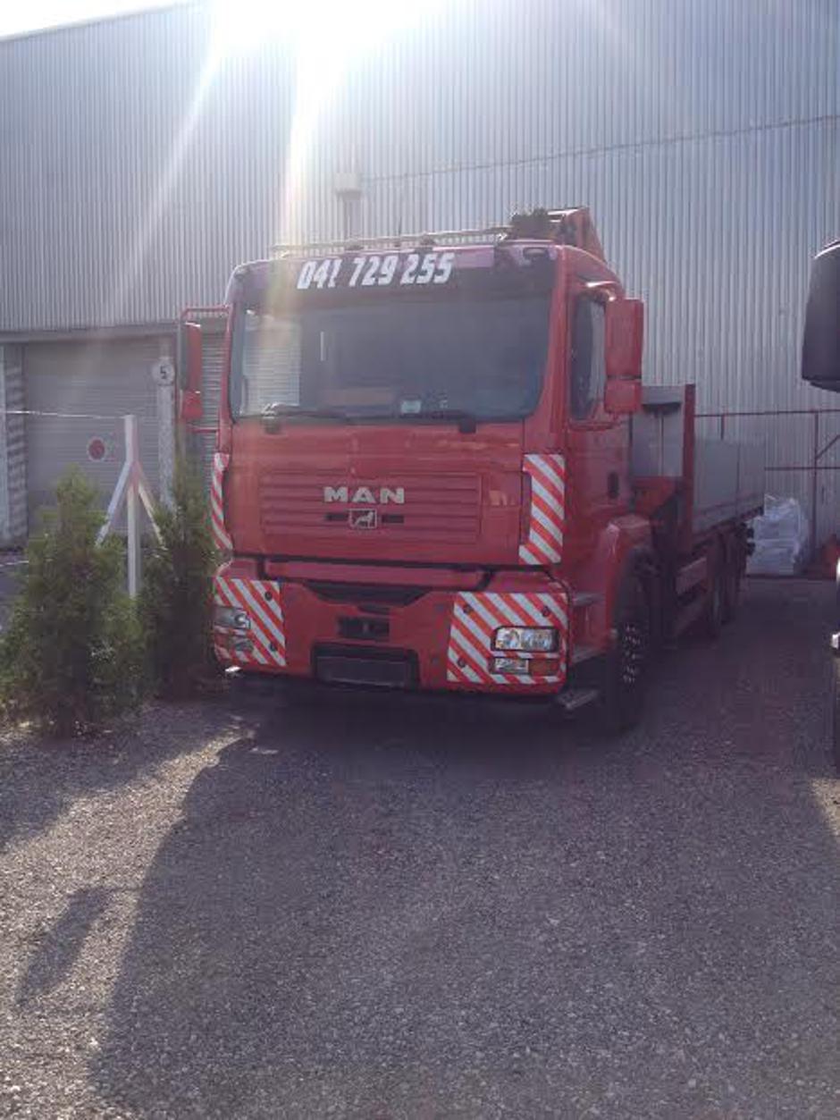 Ukradeni tovornjak MAN | Avtor: PU Maribor