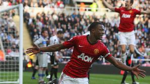 Evra Manchester United Newcastle Premier League Anglija liga prvenstvo